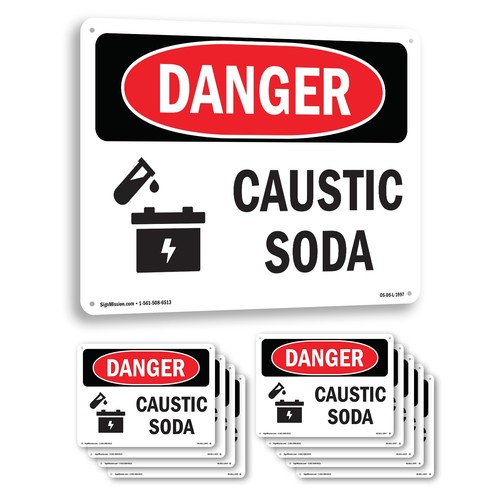 Caustic soda osha danger - caustic,